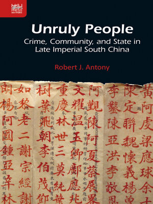 cover image of Unruly People